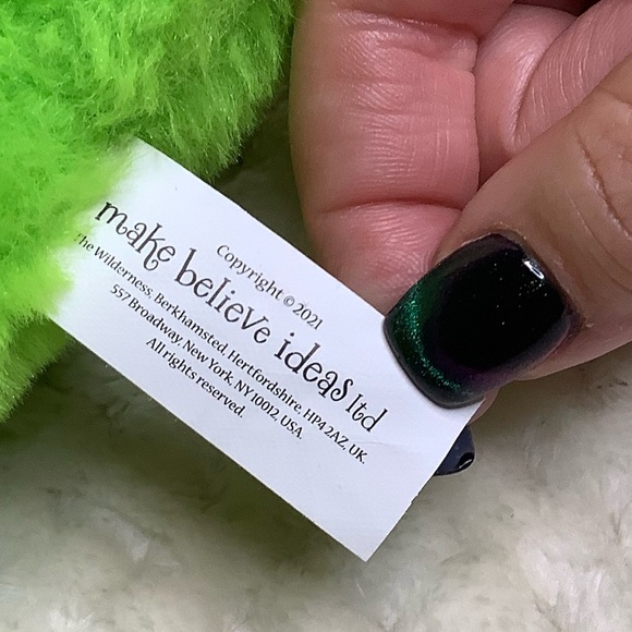 Make Believe Ideas Plush Dragon Sensory Snuggables Stuffed Animal with Chime Toy - Picture 12 of 14